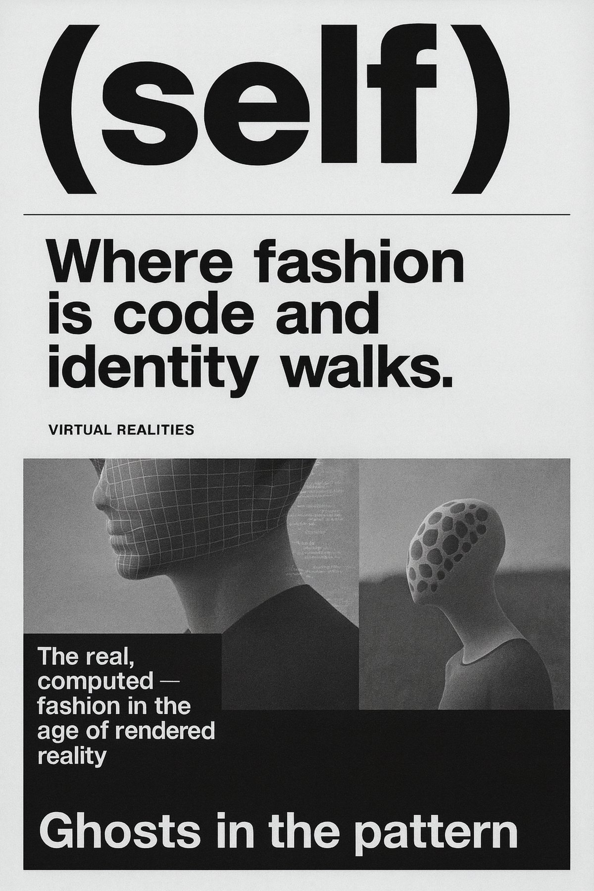 Ghosts in the pattern white